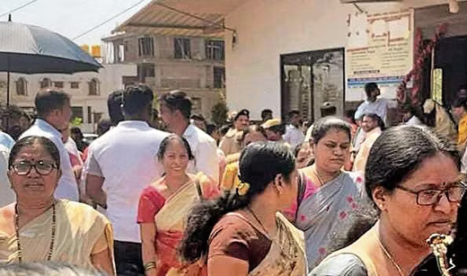 Poll officials raid minister’s office